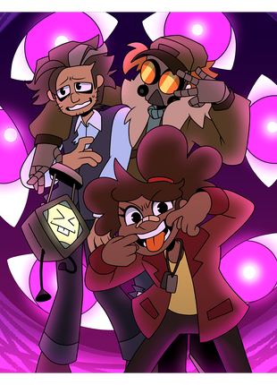 Epilogue Mural Poster Print