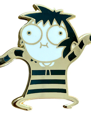 Golden Weirdo: Sarah's Scribbles Collectible Pin *LAST CHANCE*