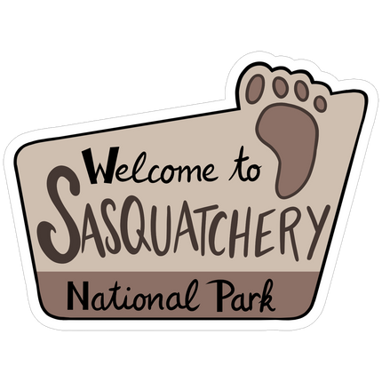 Sasquatchery Sticker