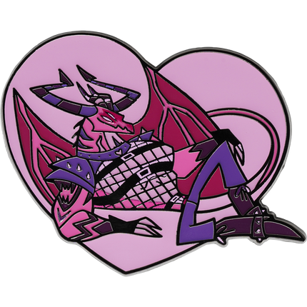 Satan - Heart Breaker - Enamel Pin *LAST CHANCE*