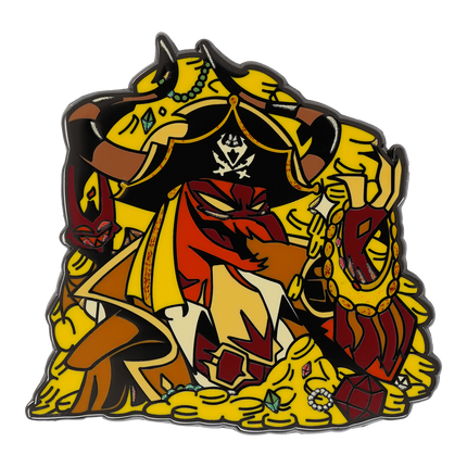 Satan - Pirate Enamel Pin *LIMITED STOCK*