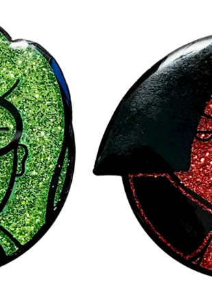 Daria and Jane - MTV's Daria Glitter Pin set *LAST CHANCE*