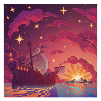 Into The Sunset Wall Tapestry *LIMITED STOCK*