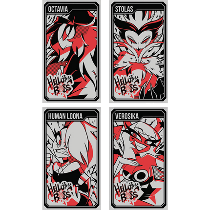 Helluva Boss Collectible Metal Cards - Series 1 Wave 2 *CLEARANCE*