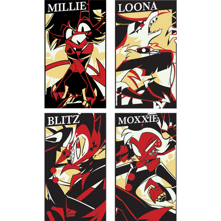 Helluva Boss Collectible Metal Cards - Series 2 Wave 1 *CLEARANCE*