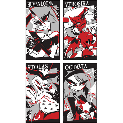 Helluva Boss Collectible Metal Cards - Series 2 - Wave 2 SILVER *CLEARANCE*