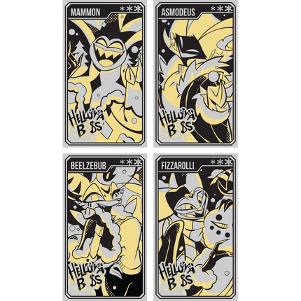 Helluva Boss Collectible Metal Cards - Winter 2024 - Wave 3 *CLEARANCE*