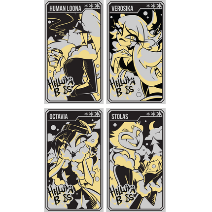 Helluva Boss Collectible Metal Cards - Winter 2024 - Wave 2 *CLEARANCE*