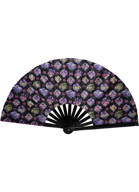 Sins Pattern Clacker Fan *LIMITED STOCK*