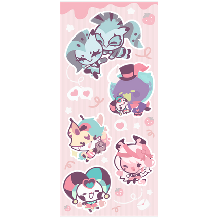 From Helluva Boss with Love Mini Chibi Sticker Set *LAST CHANCE*