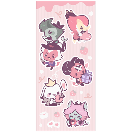 From Helluva Boss with Love Mini Chibi Sticker Set *LAST CHANCE*