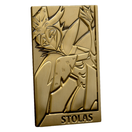 Stolas Gold Plated Metal Collectible Card *CLEARANCE*