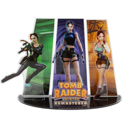 Tomb Raider Remastered IV-VI Standee Set