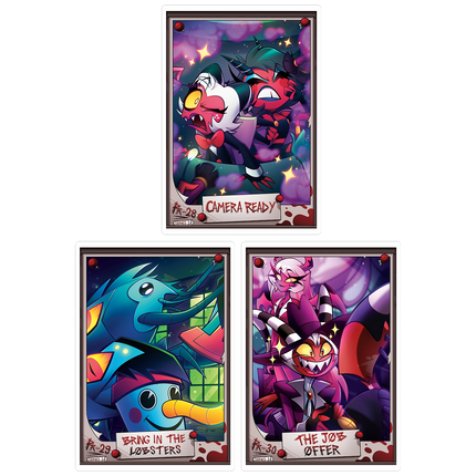 Helluva Boss Trading Cards - Season 3 Card Pack 4 *LIMITED STOCK*