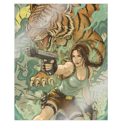 Tomb Raider II Metal Print