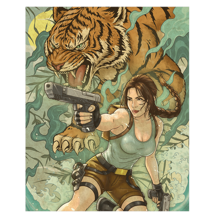 Tomb Raider II Metal Print