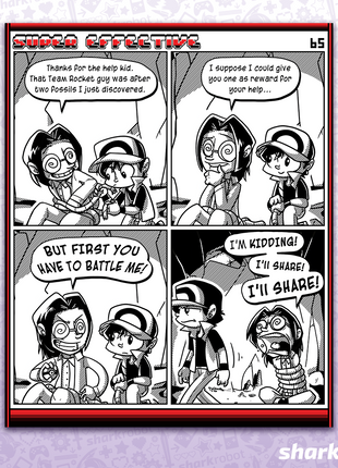 Super Effective Comic Print