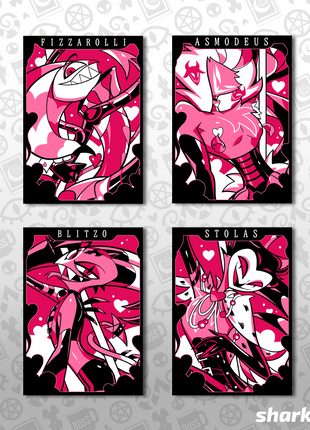Helluva Boss Collectible Metal Cards - Valentines Wave 1 *LIMITED STOCK*