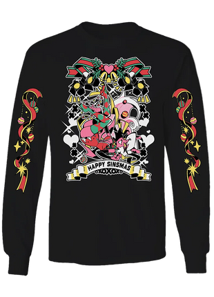 Long Sleeve Shirt - Sinsmas 2024 - Verosika w/Printed Sleeves *LIMITED STOCK*