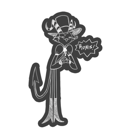 Sketchy Wally Car Decal *LIMITED STOCK*