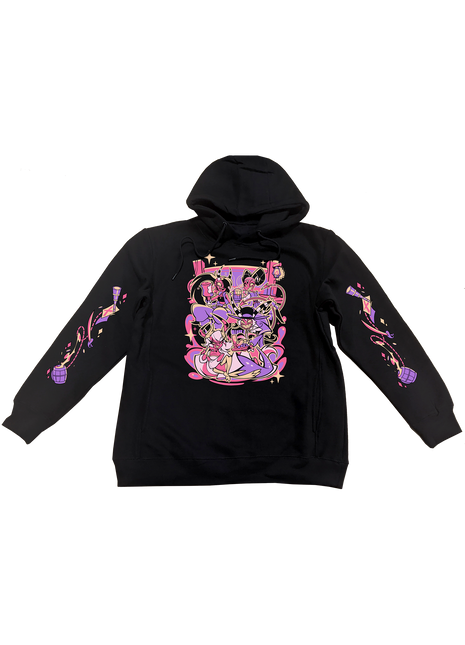 Pullover Hoodie - Wally's Tavern w/Printed Sleeves *LIMITED STOCK*