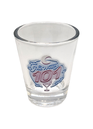 Weary 101 Shot Glass