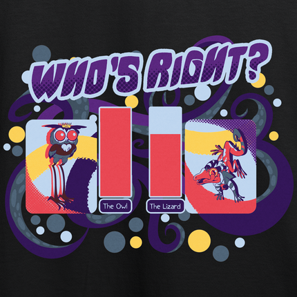 Who's Right? (Stolas Version) T-Shirt *LIMITED RUN*