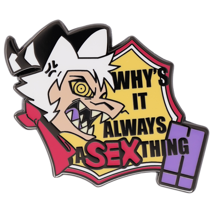 OOPS - Why Striker Enamel Pin *LIMITED STOCK*