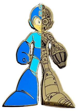 Mega Man's Endo Skeleton - Mega Man Enamel Pin