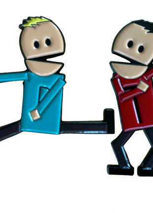 Terrance & Phillip - South Park Enamel 2 Pin Set *LAST CHANCE*