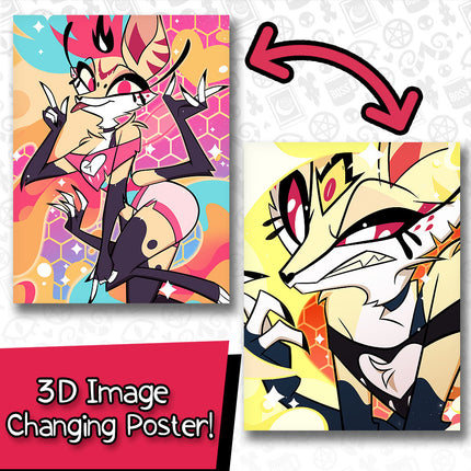 Beelzebub's Demon Form Lenticular Poster *CLEARANCE*