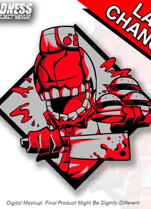 Burger Gil - Metal Diamond Pin *LAST CHANCE*