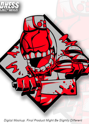 Burger Gil - Metal Diamond Pin *LAST CHANCE*