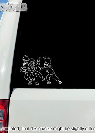 Eddsworld Vinyl Car Decal