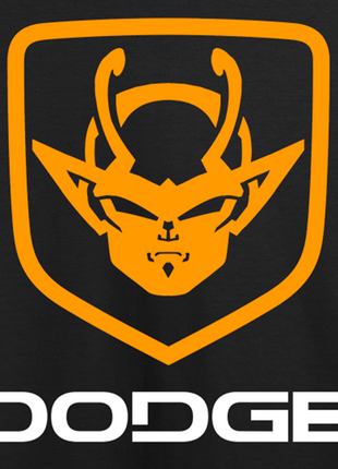 DODGE T-shirt *ORANGE VARIANT*