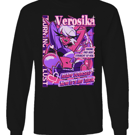 Long Sleeve Shirt - Verosika - From Helluva Boss with Love *LIMITED STOCK*