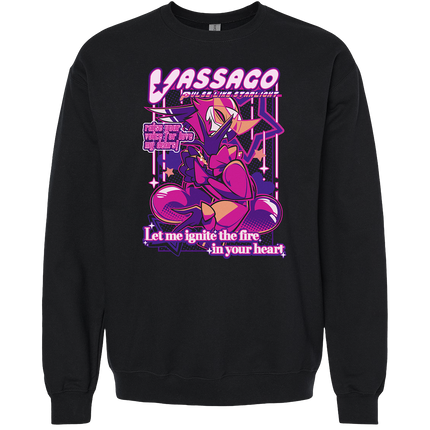 Crewneck Sweatshirt - Vassago - From Helluva Boss with Love *LIMITED STOCK*