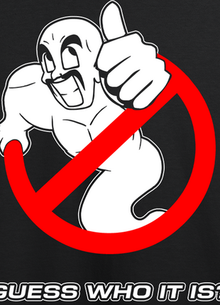 Guess Who It Is? T-shirt (GLOWS IN THE DARK)
