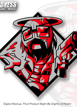 Jebediah - Metal Diamond Pin *LAST CHANCE*