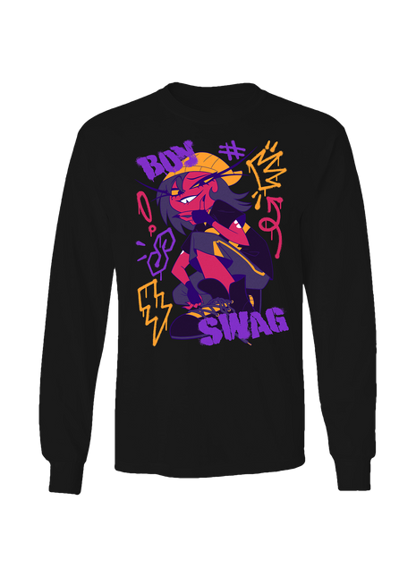 Long Sleeve Shirt - Unhappy Campers - Boy Swag *LAST ONE*