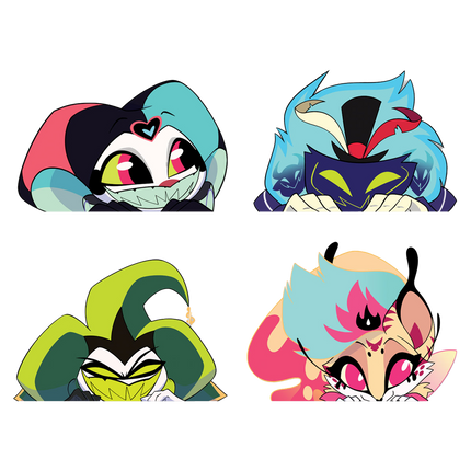 Helluva Boss Car Decal Pack 3 *CLEARANCE*