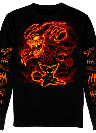 Long Sleeve Shirt - Phases of Tricky w/Printed Sleeves *LAST CHANCE*