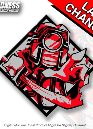 Phobos - Metal Diamond Pin *LAST CHANCE*